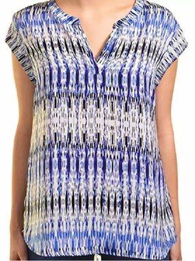 Hilary Radley Combo Sleeveless Top